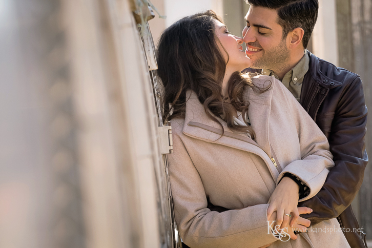 dallas truckyard engagement photograpy